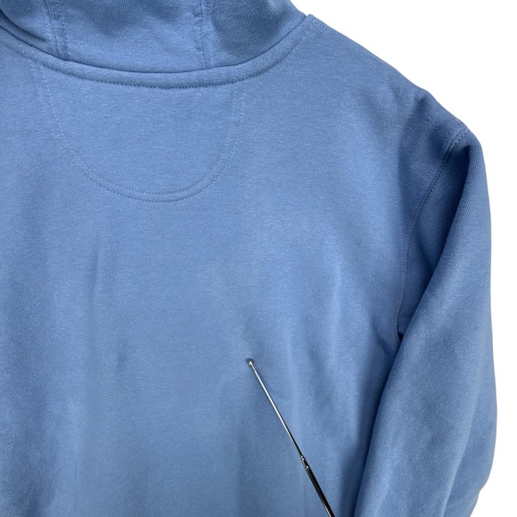 Carhartt Hoodie Pullover Sweatshirt Graphic Logo‎ Loose Fit Blue Medium - Picture 7 of 7